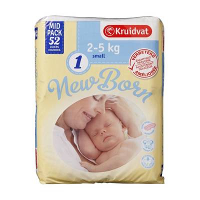 Betekenisvol comfort Diploma Kruidvat luiers newborn maat 1 - PartijHandelaren.nl